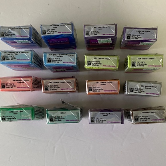 16 ct Sculpey Soufflé oven bake clay - Picture 3 of 6